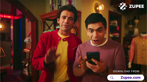 ZUPEE 2nd Ad Film with Sunil Grover