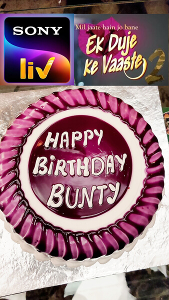 BUNTY MIYAAN'S BIRTHDAY on Sony LIV'S-EK DUJEY KE VAASTE-2- BEHIND THE SCENES!