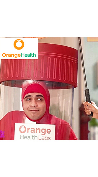 Orange Health Labs Ad's Behind The Scenes Video with Ayushmann Khurrana