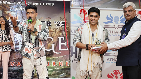 Jay Thakkar Invited as Chief Guest at Atharva College of Engineering