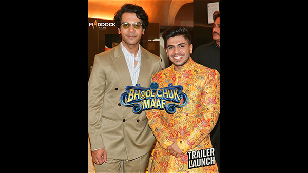 Maddock Films Presents 'BHOOL CHUK MAAF' Movie Trailer Launch - Jay Thakkar with Rajkummar Rao & Wamiqa Gabbi alongwith the entire Starcast