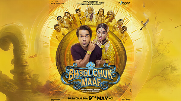 Jay Thakkar in Maddock Films Presents- 'BHOOL CHUK MAAF Movie alongside Rajkummar Rao, Sanjay Mishra, Seeema Pahwa, Raghubir Yadav, Wamiqa Gabbi, releasing on 9th May theatrically worldwide
