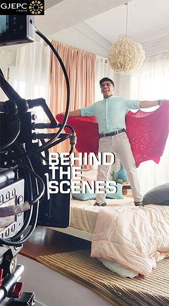 GJEPC Diamonds Ad Film  BTS Part-1 - Pinky Priyesh Na Lagna Campaign