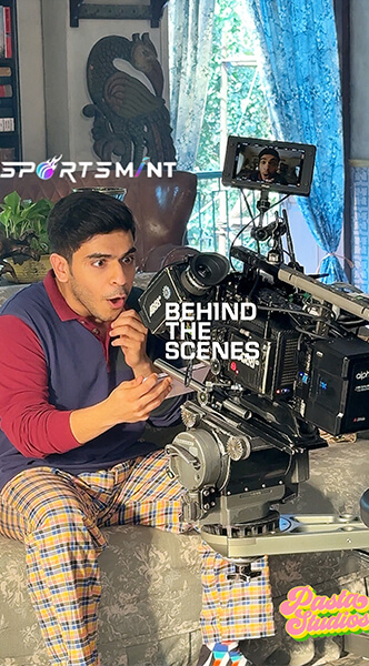 Sportsmint Ad Film with Harbhajan Singh - Behind The Scenes