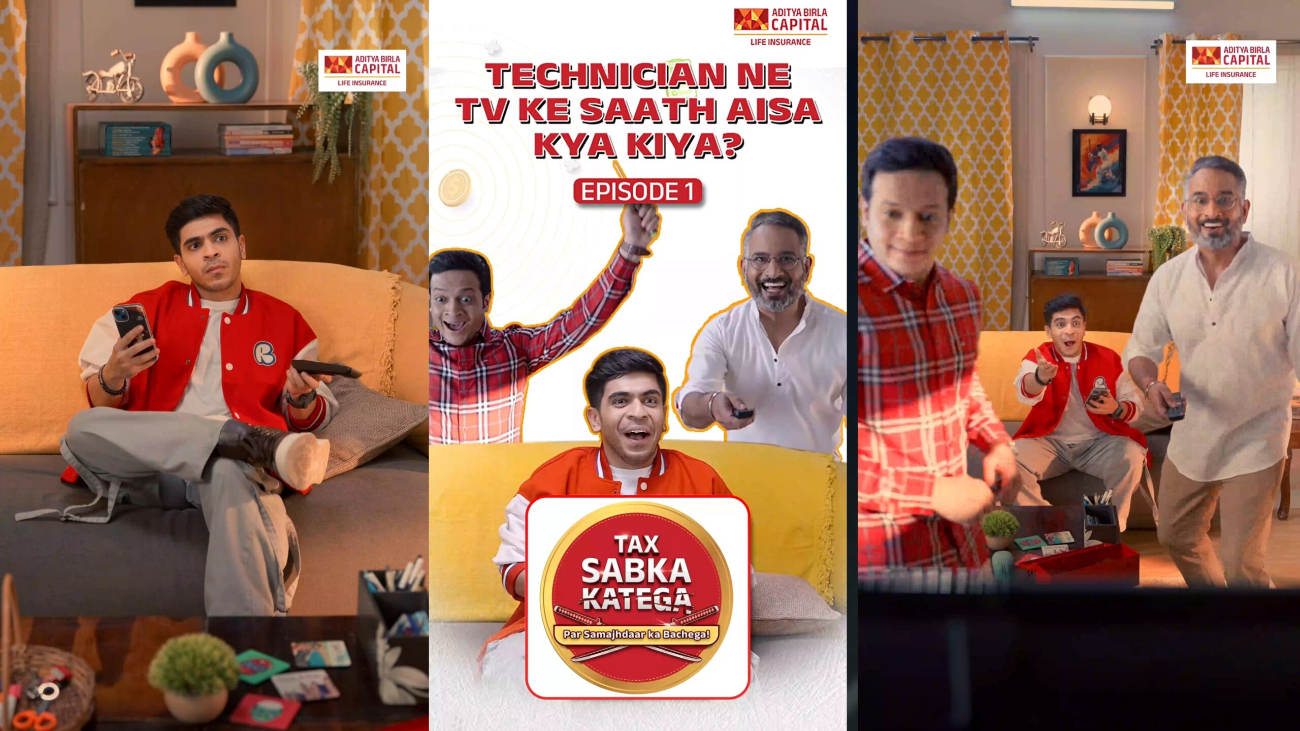 Jay Thakkar as the Face of ADITYA BIRLA SUNLIFE INSURANCE Ad Campaigns | Ad Film-1/3 |