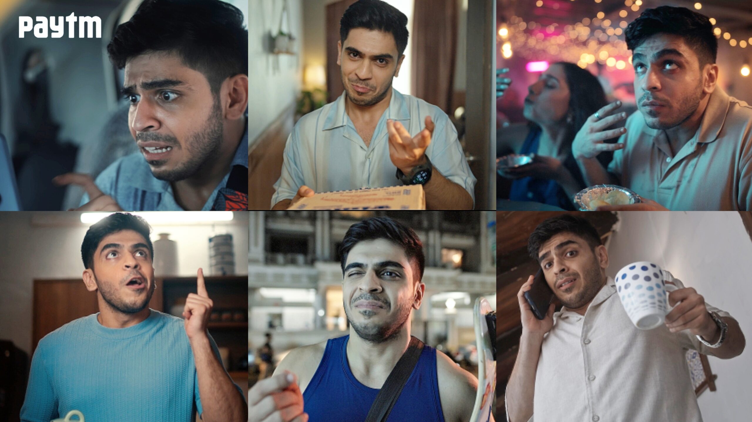 Jay Thakkar as the FACE OF PAYTM | 7 Ad Films Compilation |
